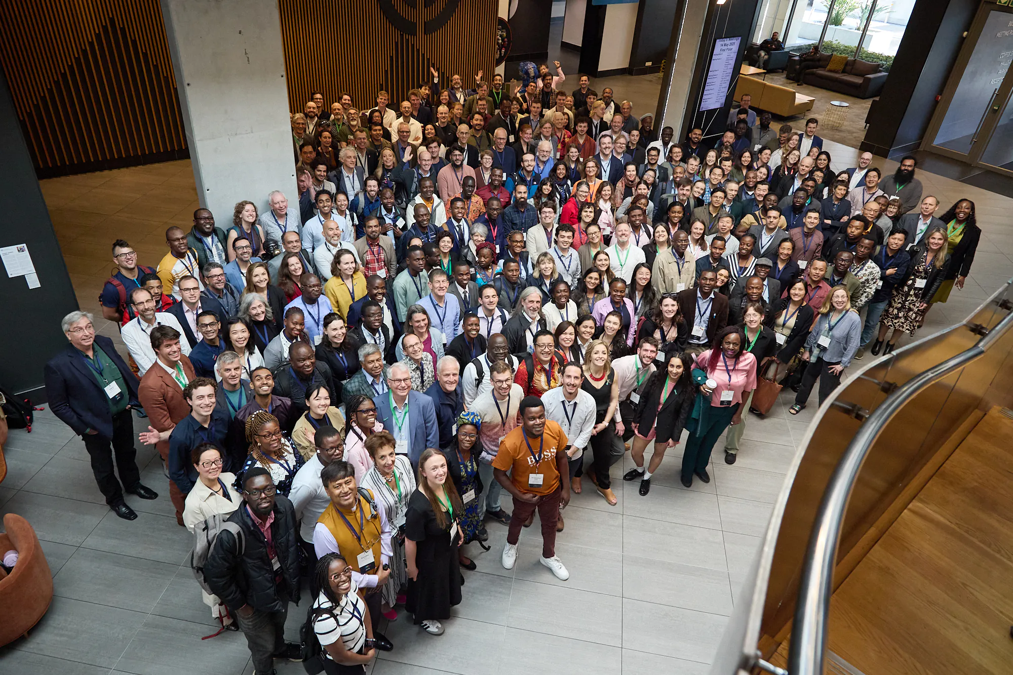 Group of about 300 people