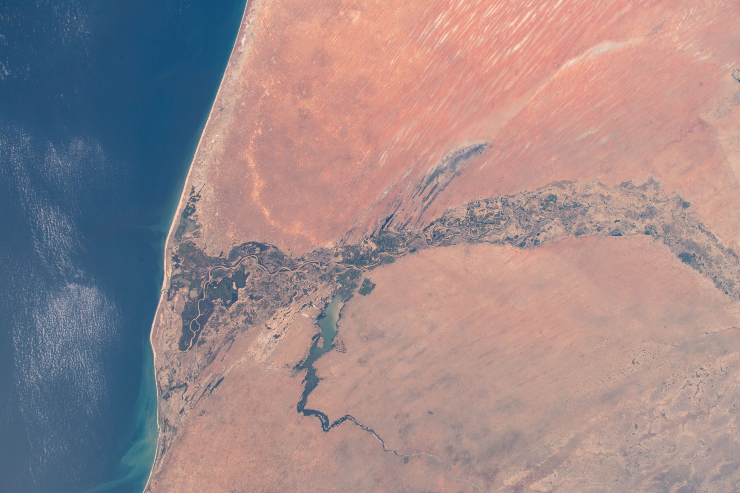 Senegal from space